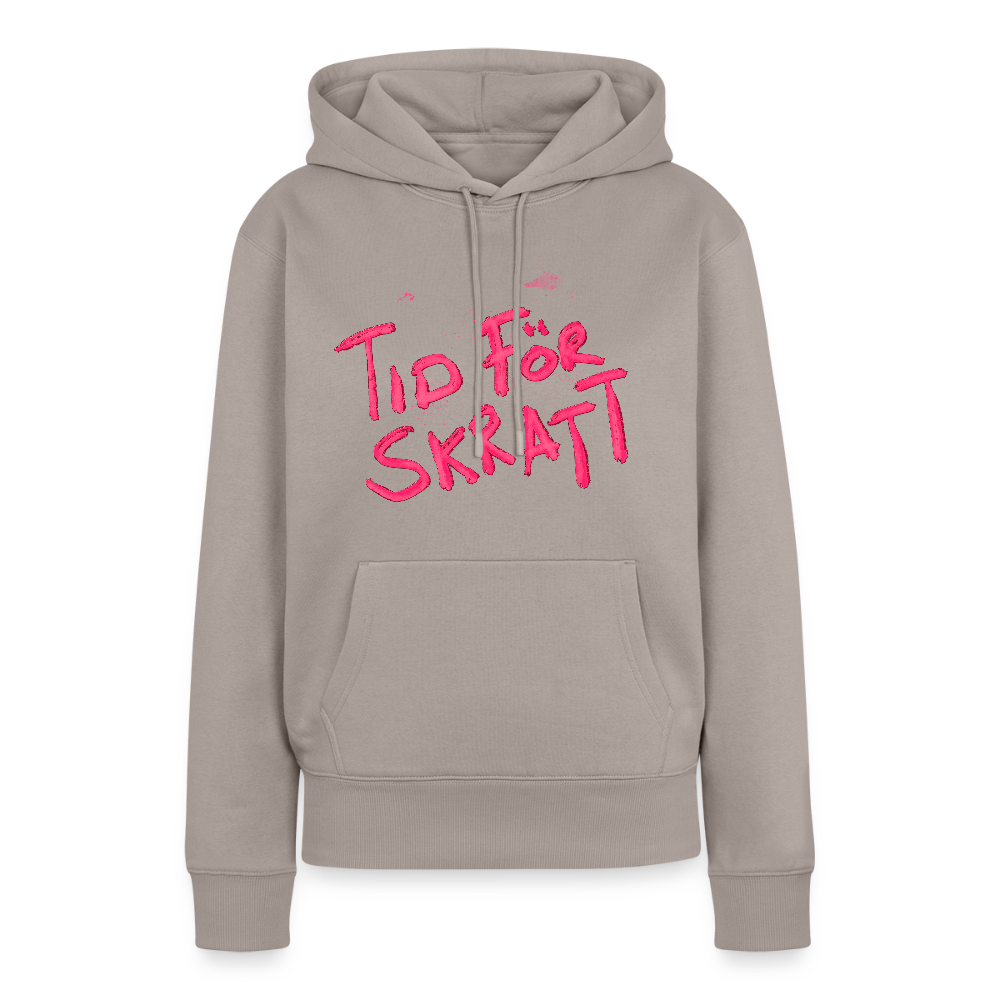 "Tid för skratt" Premium Hoodie - taupe
