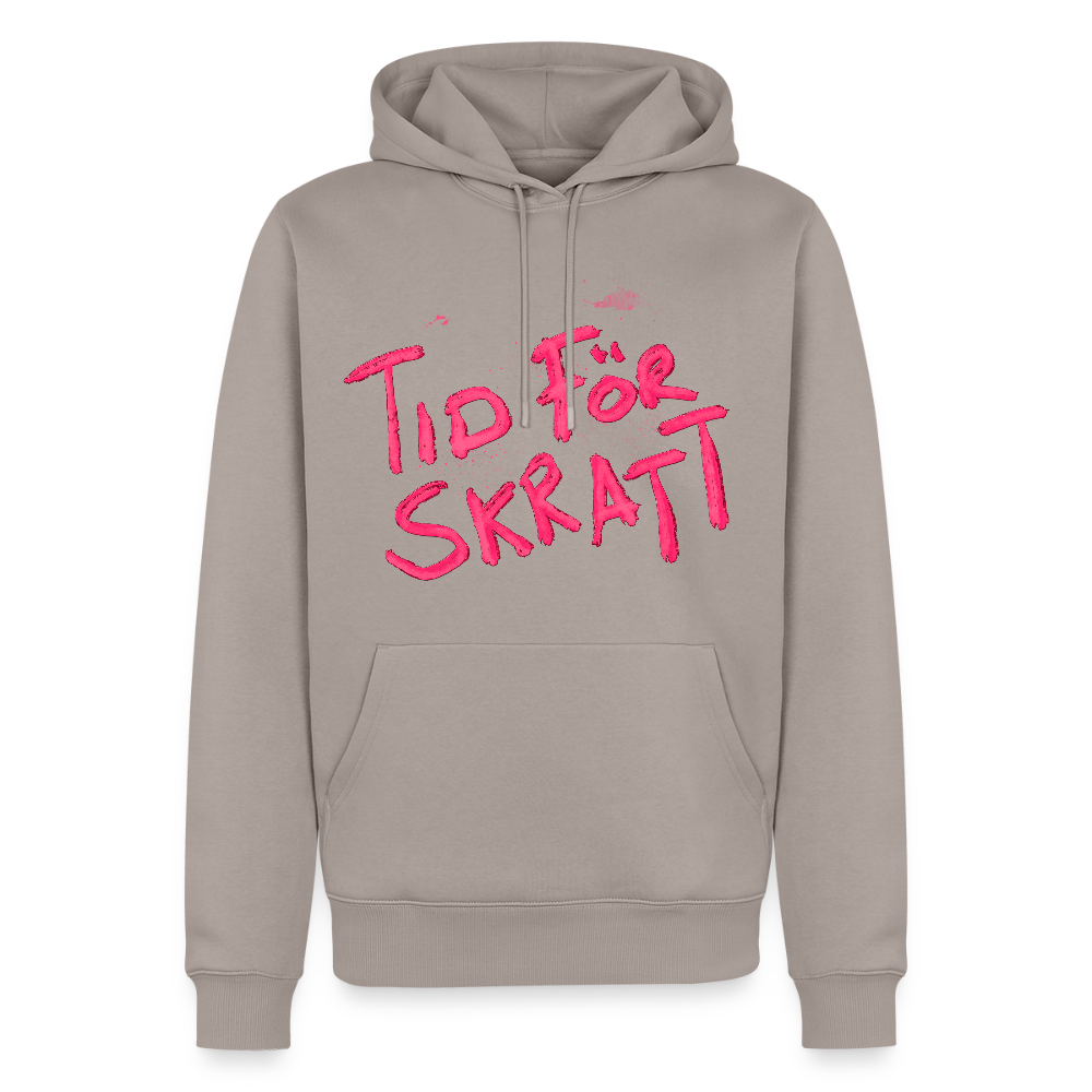 "Tid för skratt" Premium Hoodie - taupe