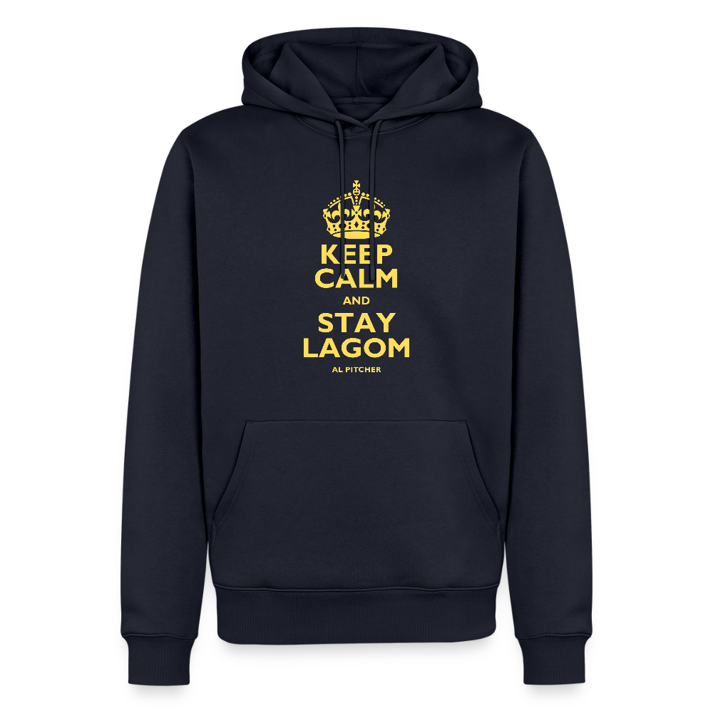 "Stay lagom" Premium Hoodie - navy