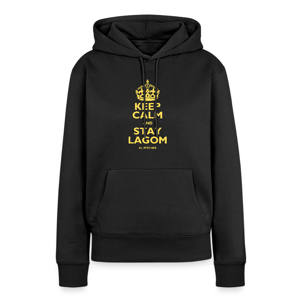 "Stay lagom" Premium Hoodie - black