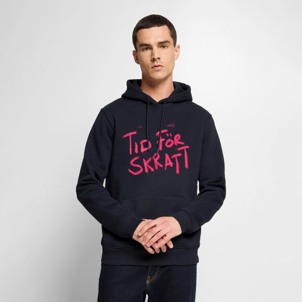"Tid för skratt" Premium Hoodie - navy