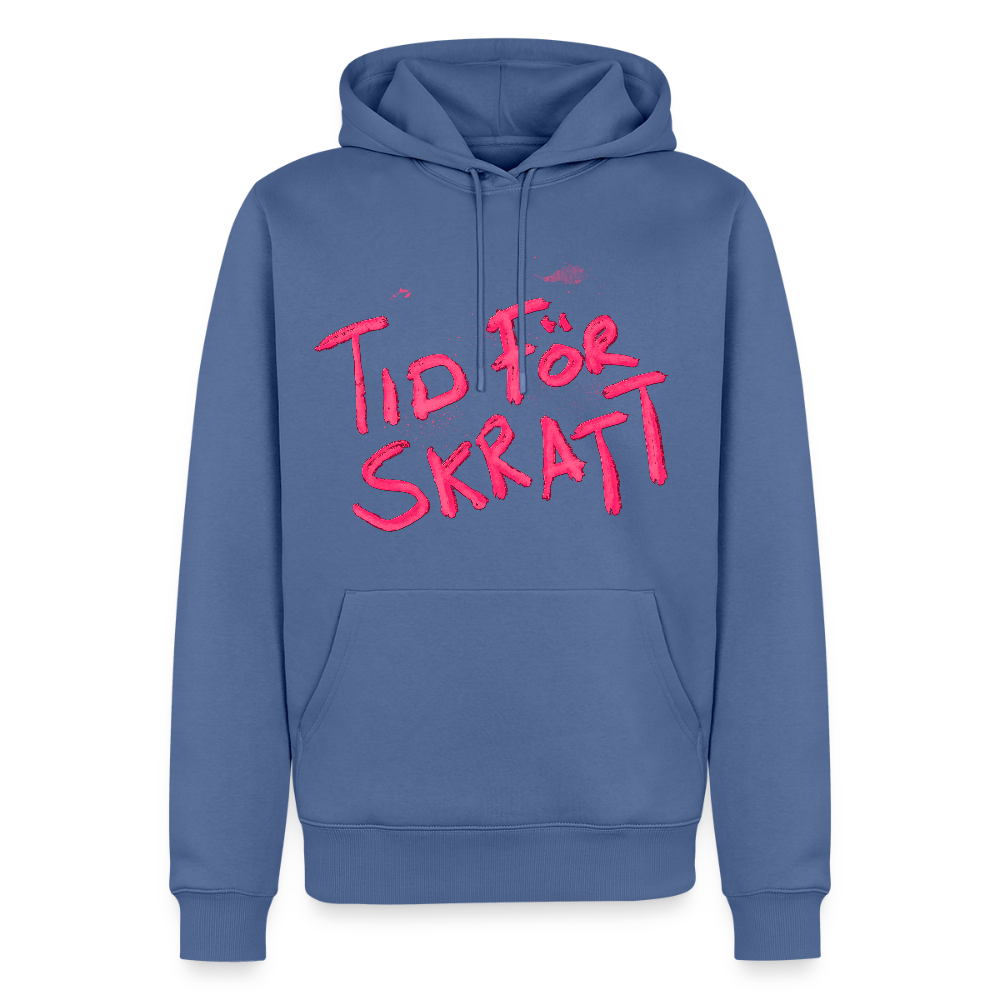 "Tid för skratt" Premium Hoodie - stone blue