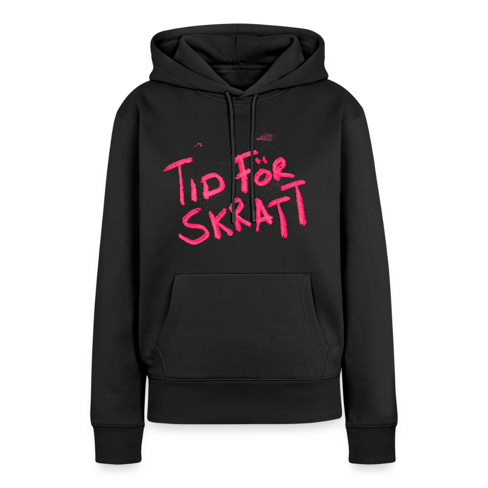 "Tid för skratt" Premium Hoodie - black