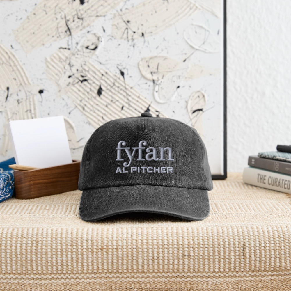 Broderad fyfan Vintage Cap - vintage black