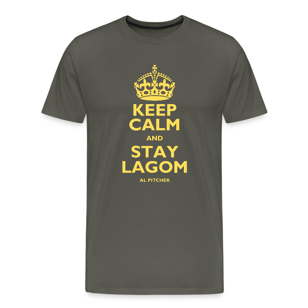 "Stay lagom" T-shirt - asphalt