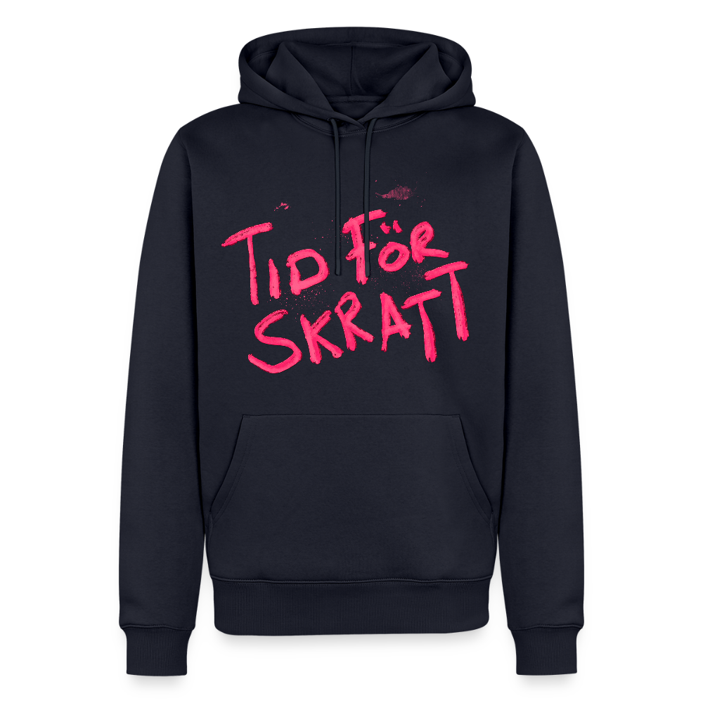 "Tid för skratt" Premium Hoodie - navy