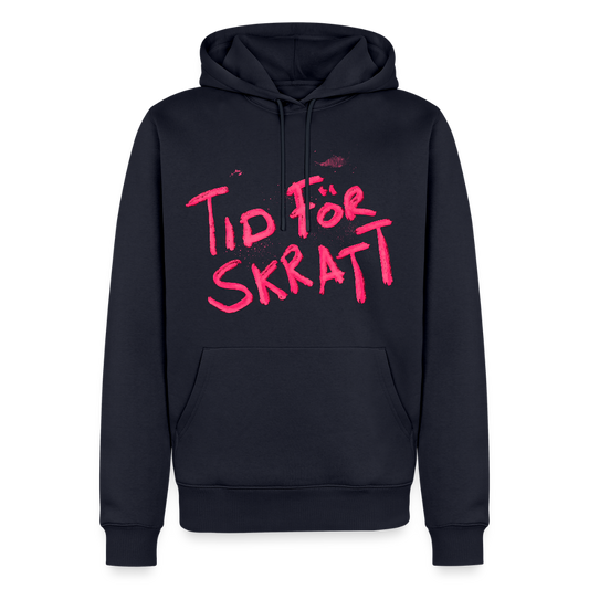 "Tid för skratt" Premium Hoodie - navy