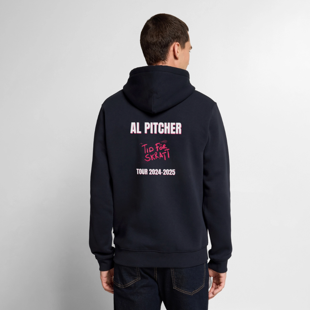 "Tid för skratt" Premium Hoodie - navy