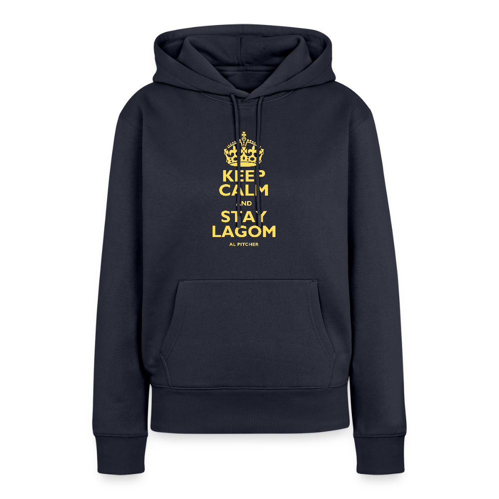 "Stay lagom" Premium Hoodie - navy