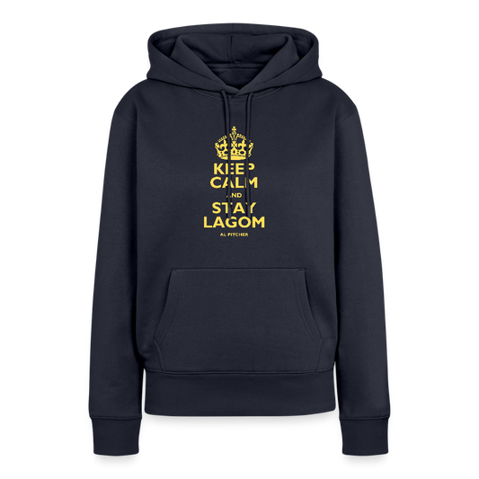 "Stay lagom" Premium Hoodie - navy