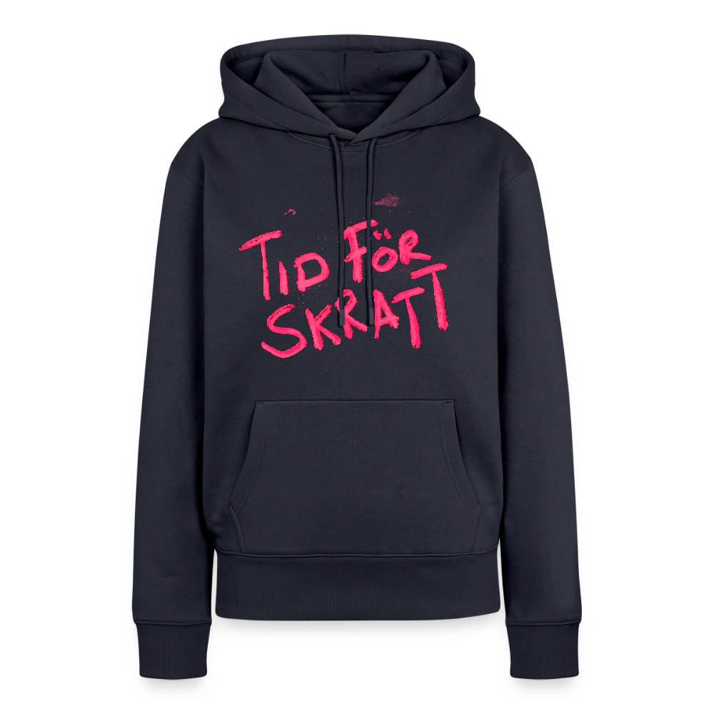 "Tid för skratt" Premium Hoodie - navy