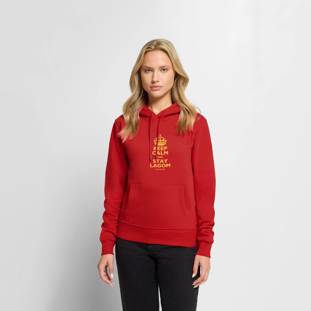 "Stay lagom" Premium Hoodie (Dam)